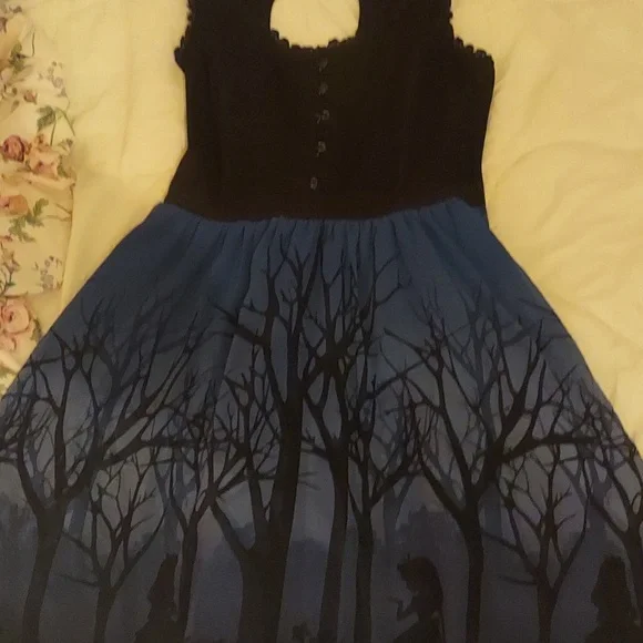 Hot Topic | Dresses | Alice And Wonderland Corset Back Dress | Poshmark